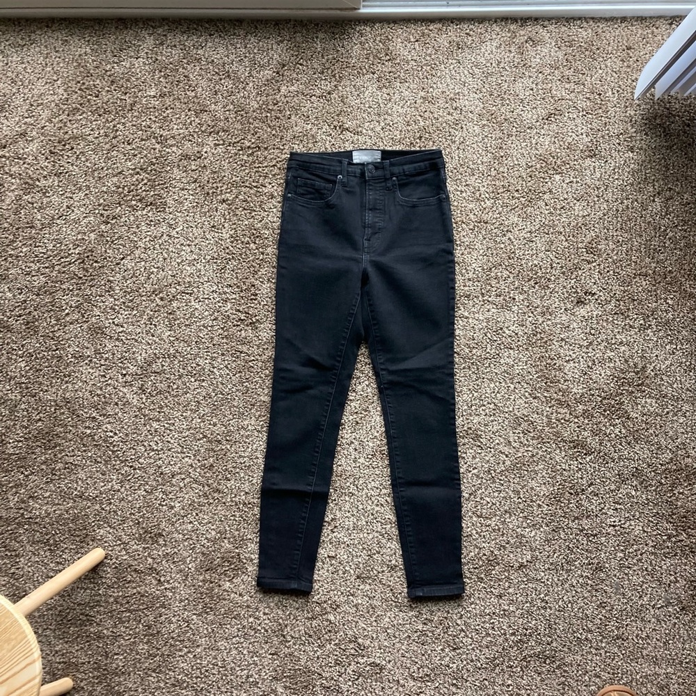 Everlane authentic stretch high rise skinny jeans